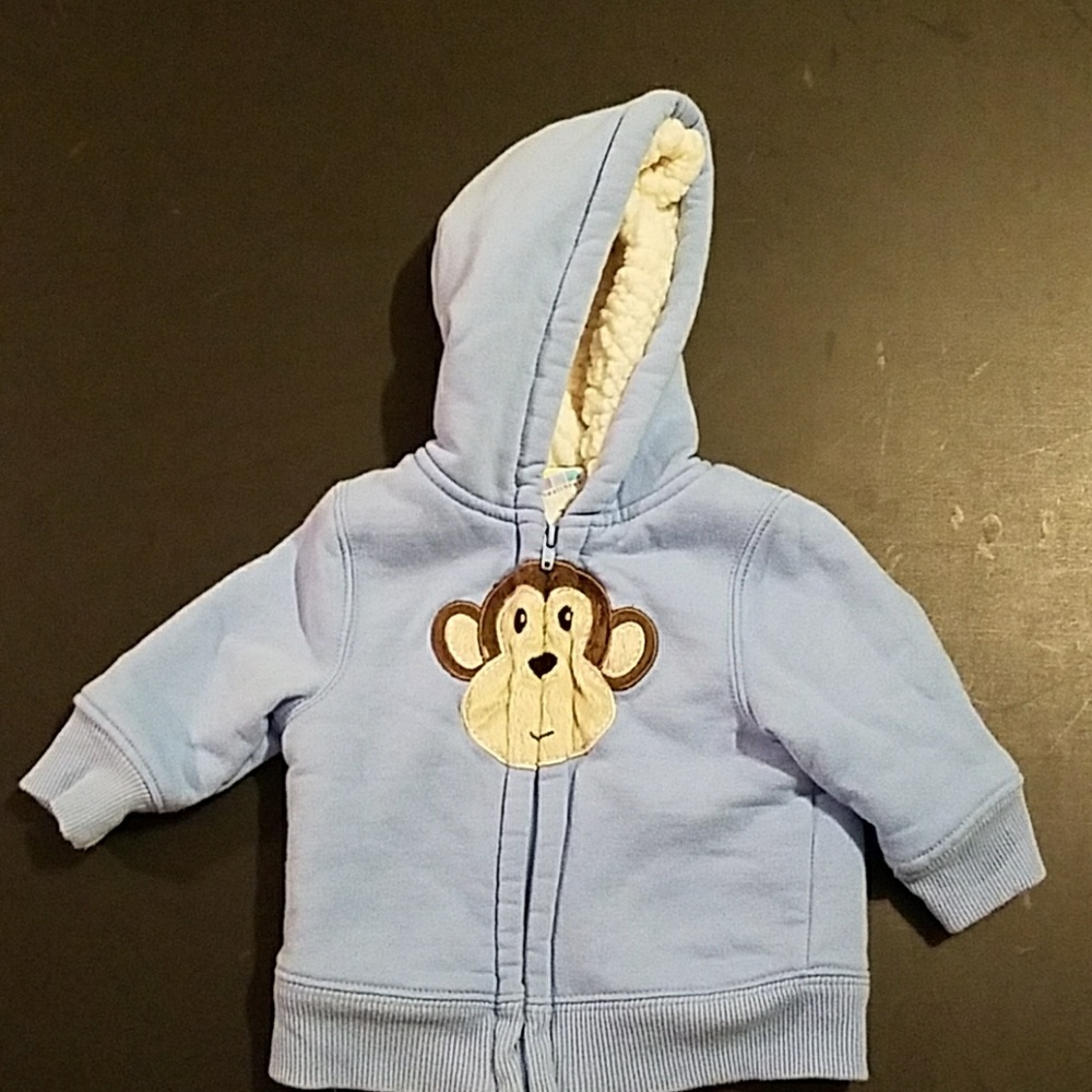 WORN ONCE! Infant boy 3-6 months insulated jacket